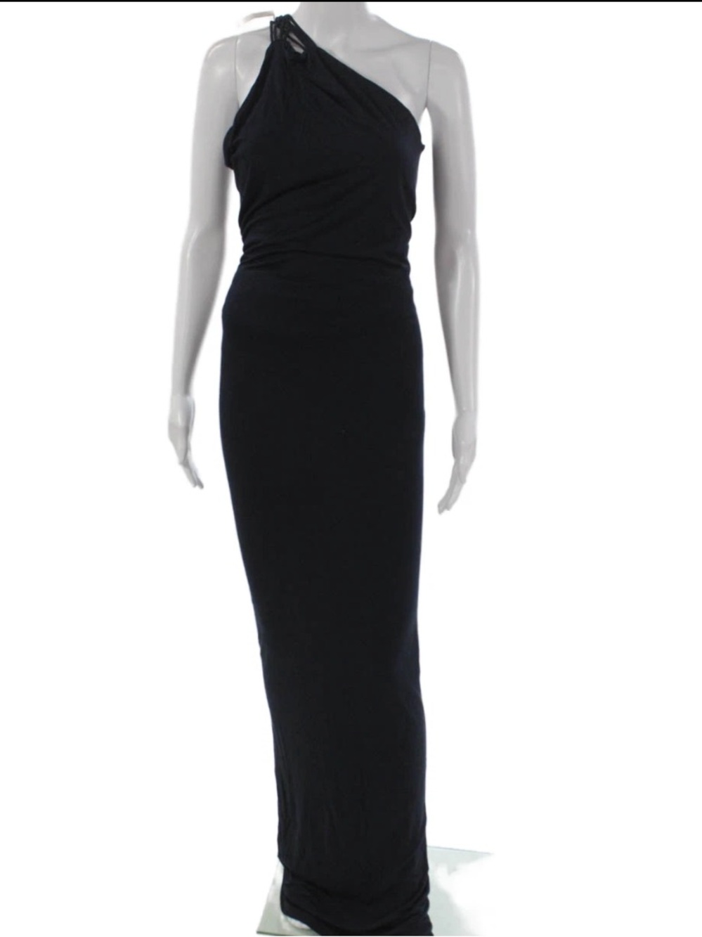 Arje Navy Blue Open Back Maxi Dress Small NWT Formal Evening Wedding Guest - Picture 5 of 9